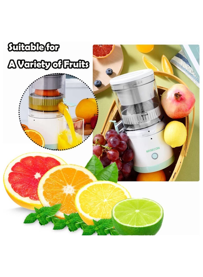 ELTRAZONE Electric Citrus Juicer,Orange Juice Squeezer with Powerful Motor and USB Charging Cable,Juicer Extractor,Lime Juicer - Image 2