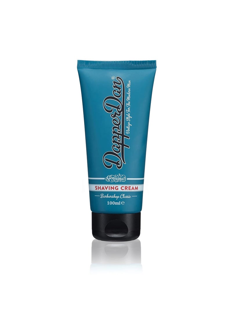 Dapper Dan Dapper Dan Shave Cream Mens Shaving Cream to Help Reduce Irritation Leaves Skin Soft and Hydrated Use With or Without a Shaving Brush Classic Sandalwood Fragrance 1 x 100ml 