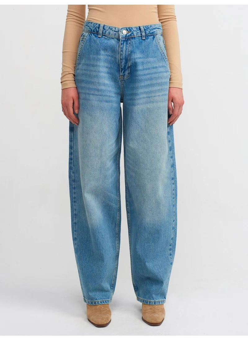 ديلفين 71415 Tint Wash Denim Trousers-Blue