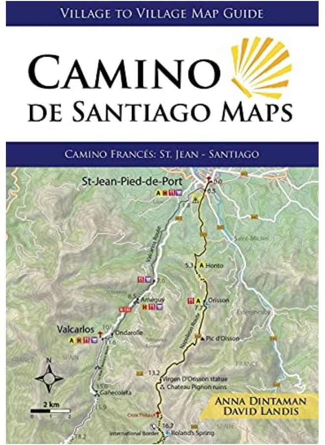 null - Camino De Santiago Maps Camino Frances St Jean Santiago - Image 1