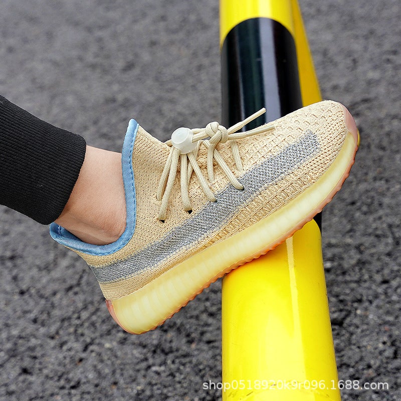 Baiyi Coconut Shoes 350 Breathable Children'S Shoes Summer Soft Sole Sports Shoes For Boys And Girls 2025 Large And Small Children'S Casual Shoes - Image 4