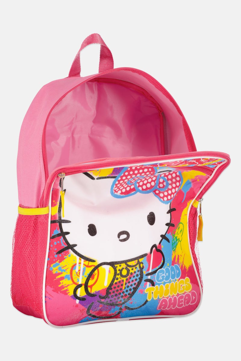 Hello Kitty حقيبة ظهر للبنات بطبعة هالو كيتي، متعددة الألوان - Image 3