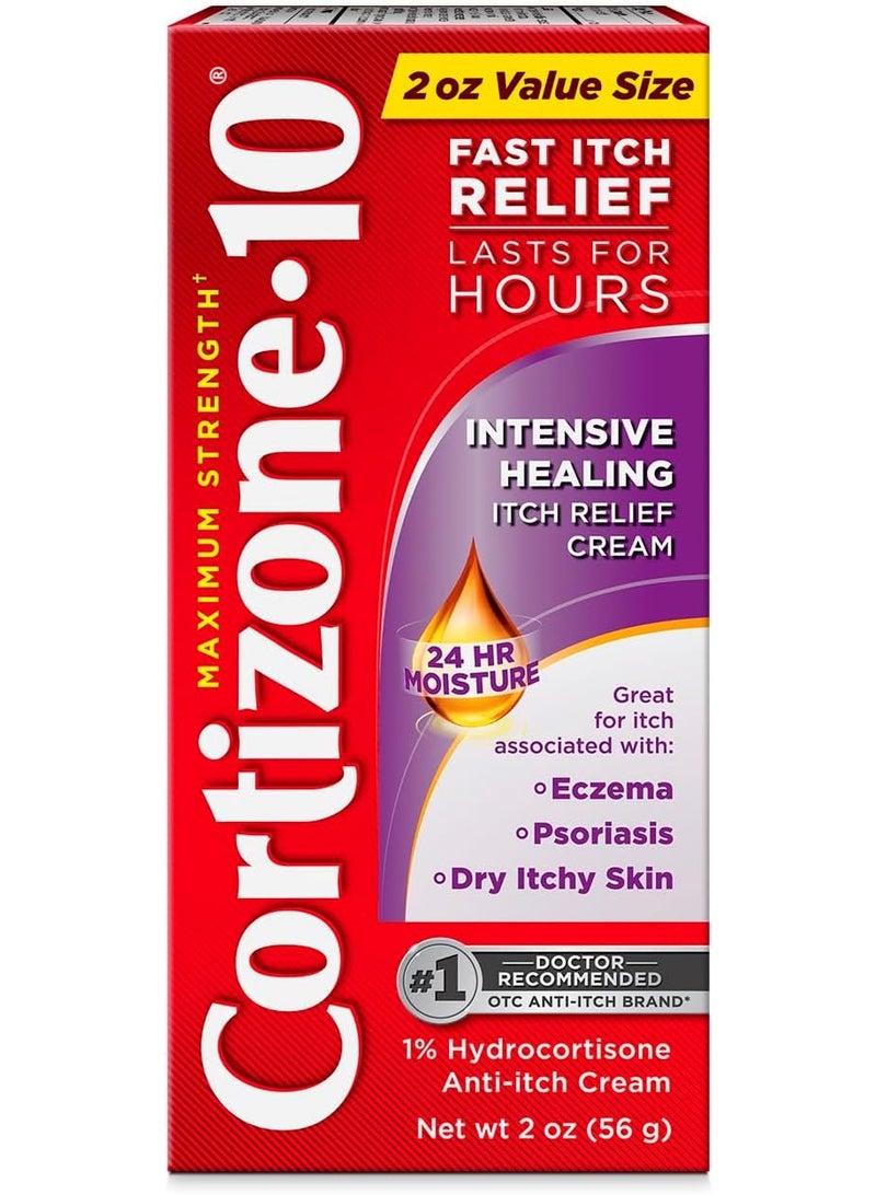 Cortizone 10, Intensive Moisture Creme 2 oz - Image 3