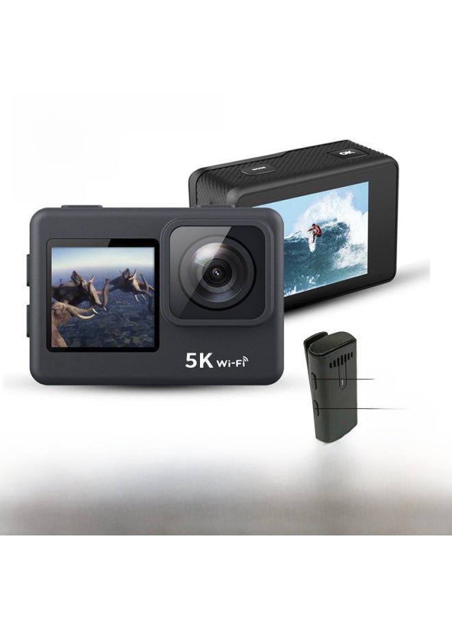 Underwater Sports Camera 5k Diving Waterproof Anti-shake 4k60 Frame Photography Camera Digital Computer/sports-Color:4K30FPS Camera Without Touch Screen With Remote Control (full V3 For Sony 179 Lens)