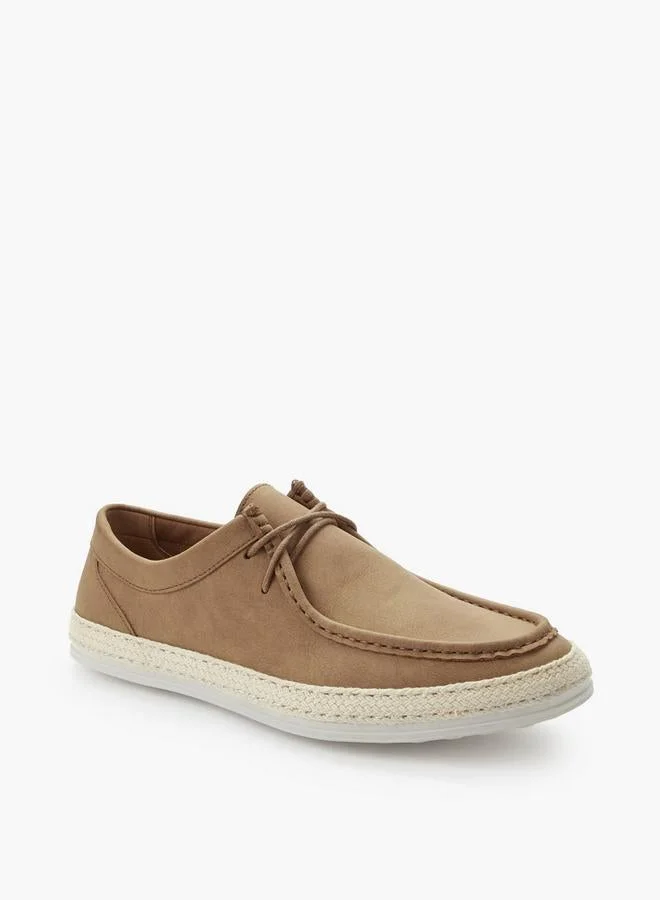 ببرمنة Men Lace-Up Espadrilles