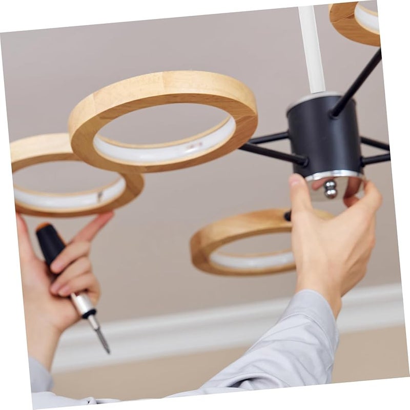 5 Pack White Ceiling Fan Extension Rod Downrod For High Sloping Ceilings Easy Install - Image 5