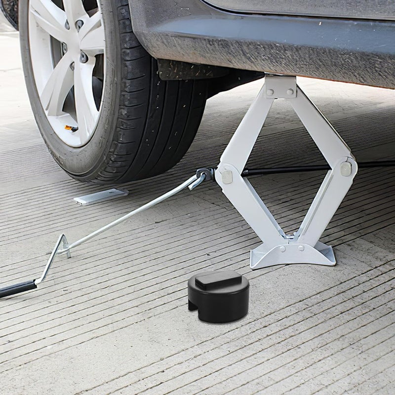 Universal Rubber Jack Stand Pads for Car Floor Jack Compatible with Pinch Welds for Vehicle Lift and Axle Support - Image 5
