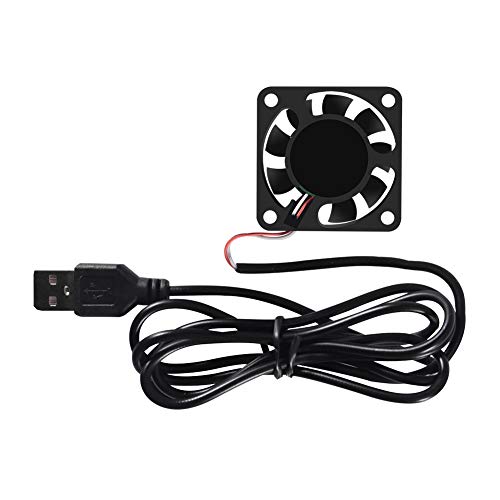 UMLIFE 4 Pack USB Brushless Cooling Fan 40mm High Performance DC 5V Speed 4200 RPM for Small Appliances Series Replacement For Desktop - Image 2