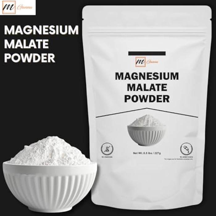 mGanna Magnesium Malate Powder | 100g / 0.22 lbs Fine Powder | Ideal for DIY & Formulation Use - Image 3
