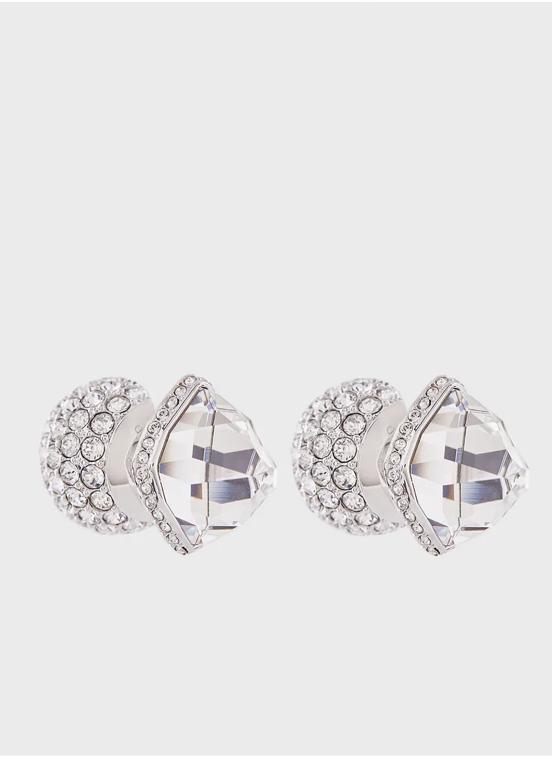 سواروفسكي Crystal Detail Stud Earrings