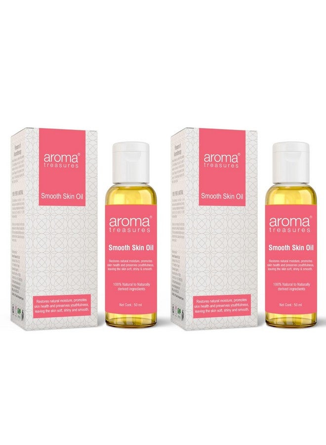 Aroma treasures Smooth Skin Oil Pack of 2 (50ml X 2) - Image 1
