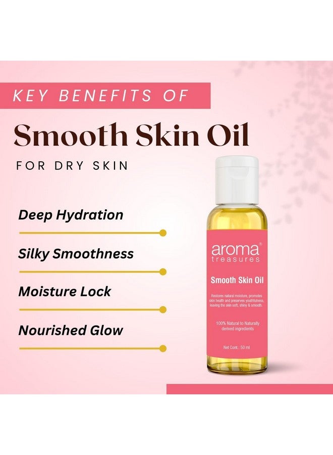 Aroma treasures Smooth Skin Oil Pack of 2 (50ml X 2) - Image 4