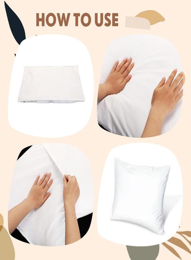 Jingmore 20 x 26 Inches Waterproof Medical Pillow with Vinyl Protector, Reusable Hospital Pillow for Sleeping, Fluid and Stain Resistant, Wipeable Easy Clean, White - Image 5