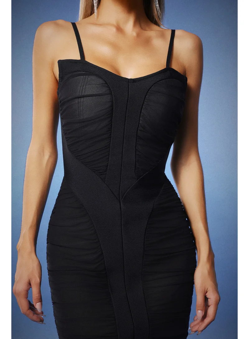 Bella Barnett  Iaka Bandage Sleeveless Midi Dress for Women | Best Price UAE