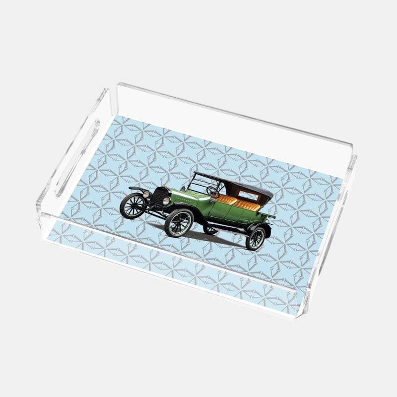 Classic Cars 20s 25X17 Acrylic Tray