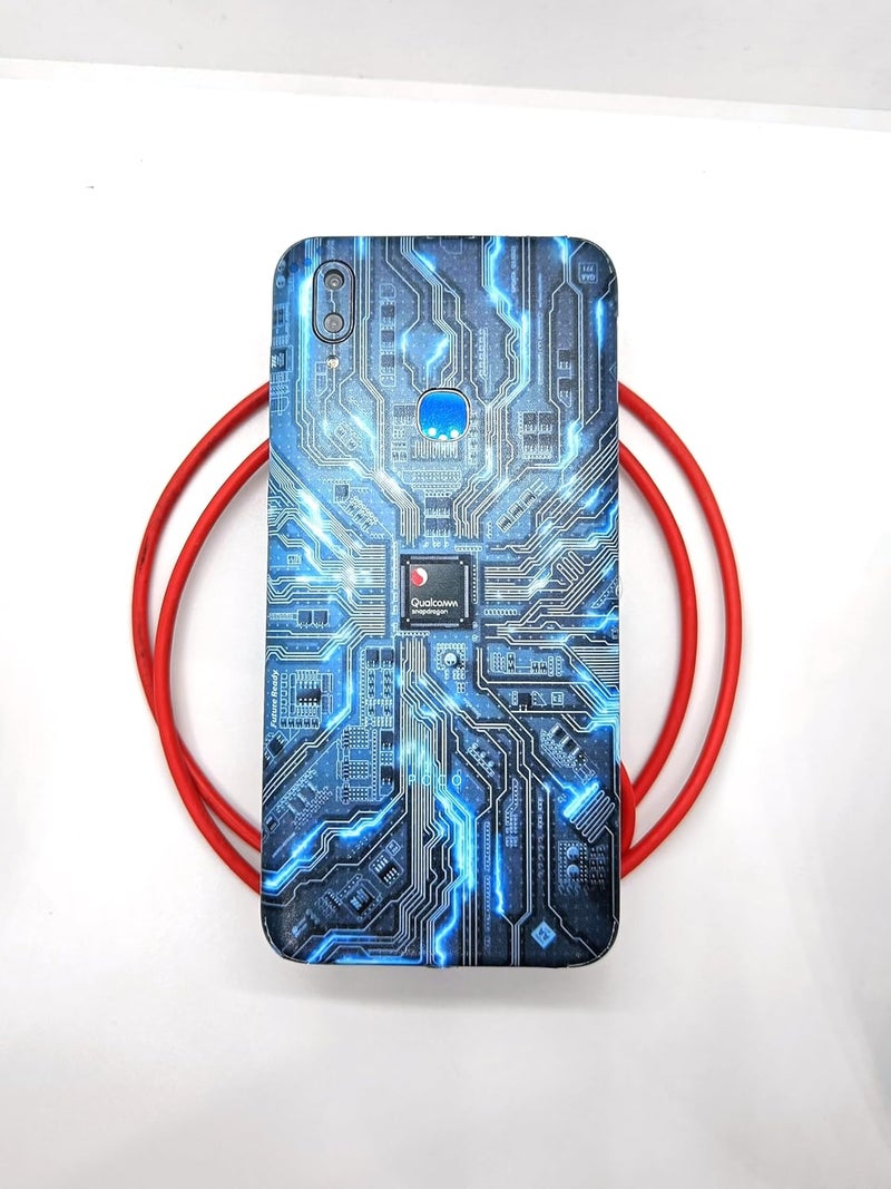 AtOdds Mobile Skin Sticker Wrap | Compatible for VIVO X200 FE (5G) | Scratchproof Matte Finish | Full Coverage for All Sides & Camera Protection (Bullet) - Image 2