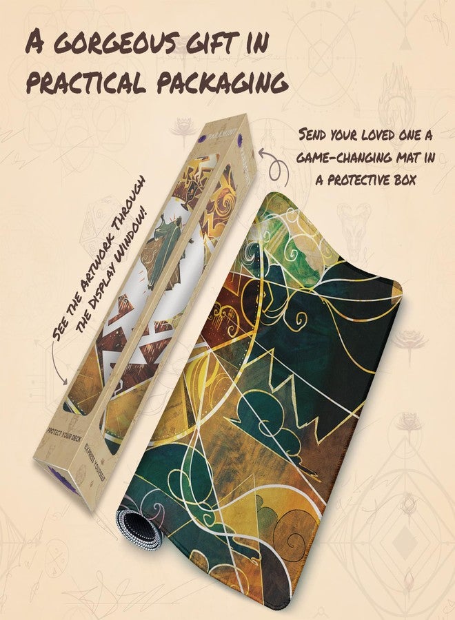 Paramint Lightning Bolt (Stitched) - MTG Playmat by Anato Finnstark - Compatible with Magic The Gathering Playmat - Play MTG, YuGiOh, TCG - Original Play Mat Art Designs & Accessories - Image 5