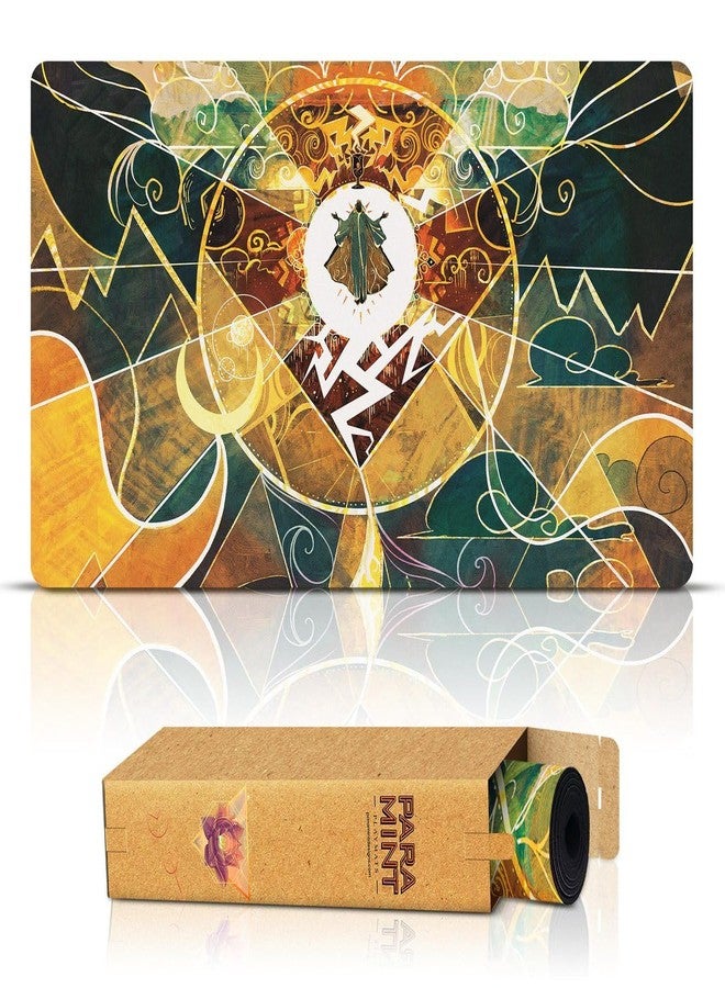 Paramint Lightning Bolt (Stitched) - MTG Playmat by Anato Finnstark - Compatible with Magic The Gathering Playmat - Play MTG, YuGiOh, TCG - Original Play Mat Art Designs & Accessories - Image 1