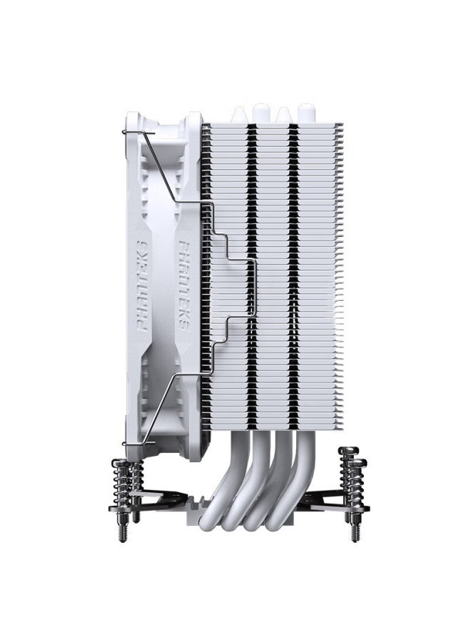 Phanteks Polar Boreas S4 All-white Single Tower Argb Reverse Gravity 4 Heatpipe Direct Touch Intel Cpu Air Cooler (120mm High Airflow Fan/lga1700/1851) - Image 2