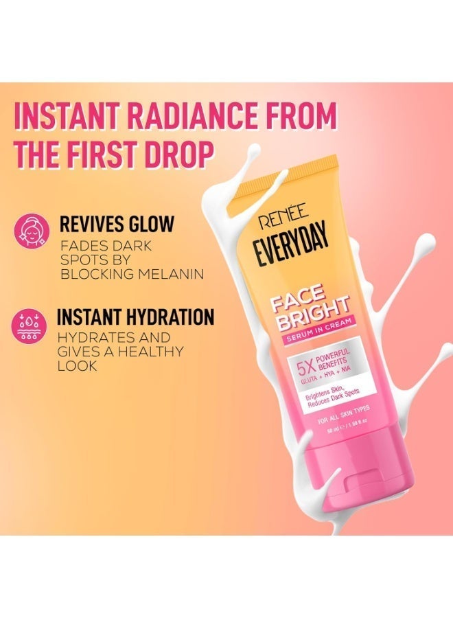 رينيه سيروم تفتيح الوجه اليومي في كريم 50 مل - Image 4