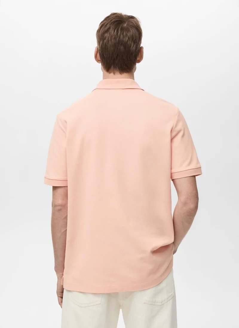 Mango Man essential polo
