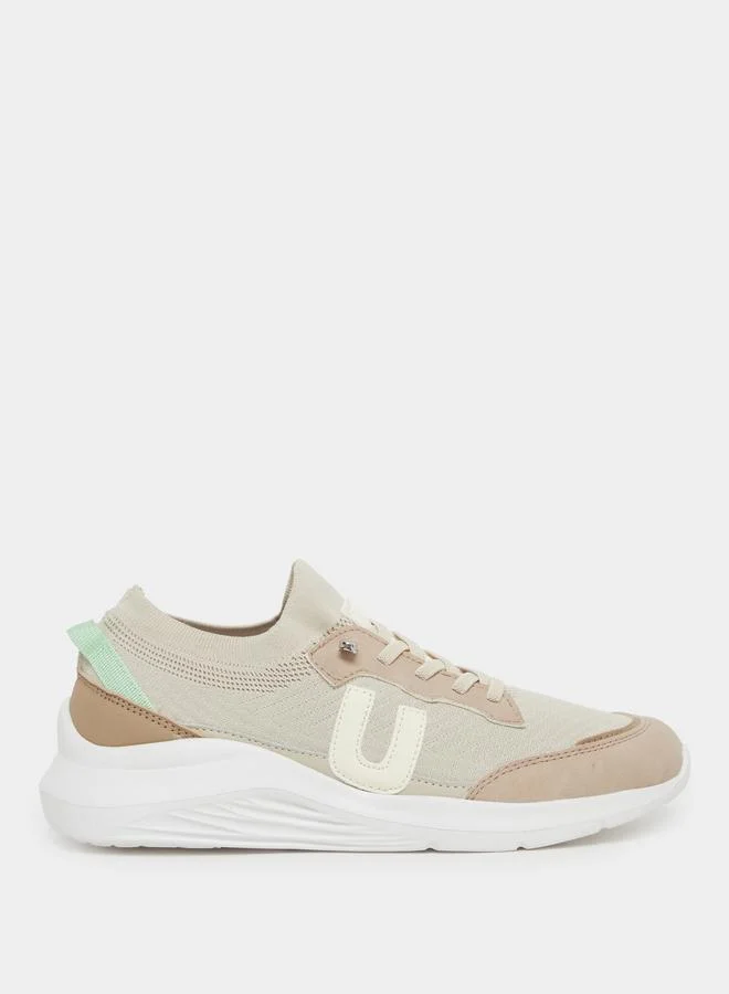 Styli Styli Color Block Lace Up Sneakers