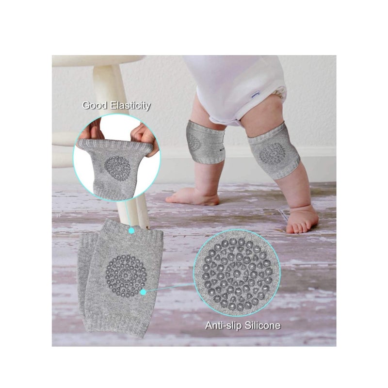 SOLARAE Baby Head Protector, with Baby Knee Pads, Baby Walker Head Protector, Baby Head Protector Backpack Pillow, Toddlers Head Safety Pad Adjustable Backpack, Baby Back Protection for Crawling, Elephant - Image 5