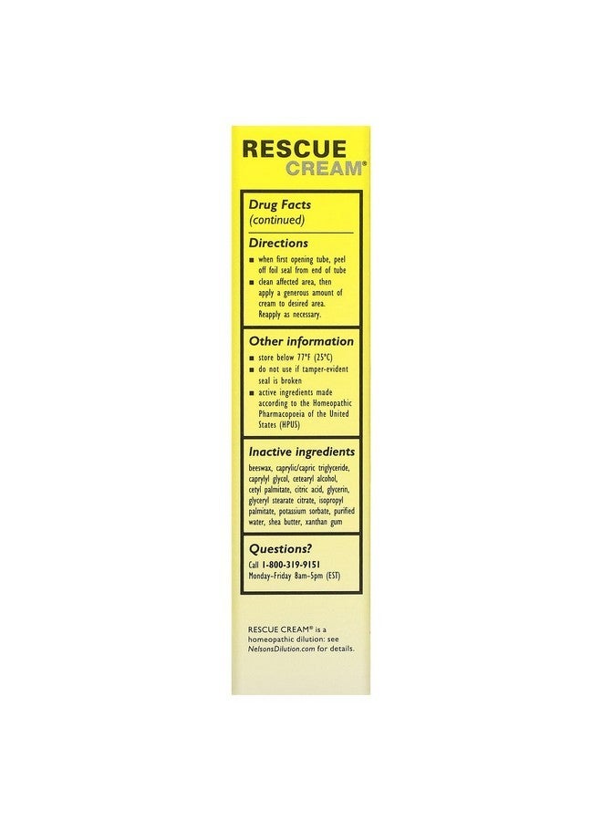 Bach Original Flower Remedies, Rescue Cream, 1 oz (30 g), Bach - Image 4