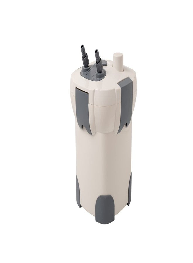Jebao Canister External Aquarium Filter with Filtration Media (ACF-20, 198GPH) - Image 2