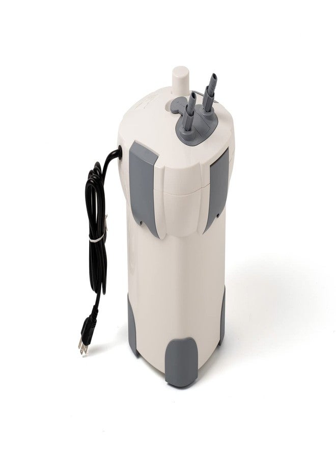 Jebao Canister External Aquarium Filter with Filtration Media (ACF-20, 198GPH) - Image 3