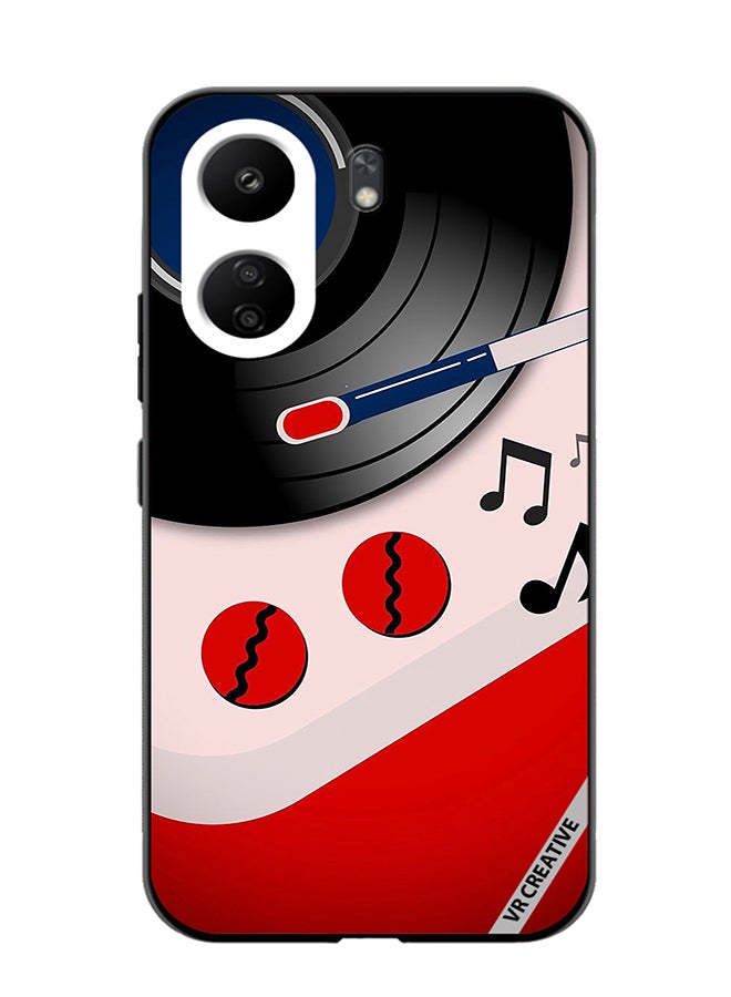VR CREATIVE Protective Case Cover For Xiaomi Redmi 13C Music Design Multicolour - Image 1