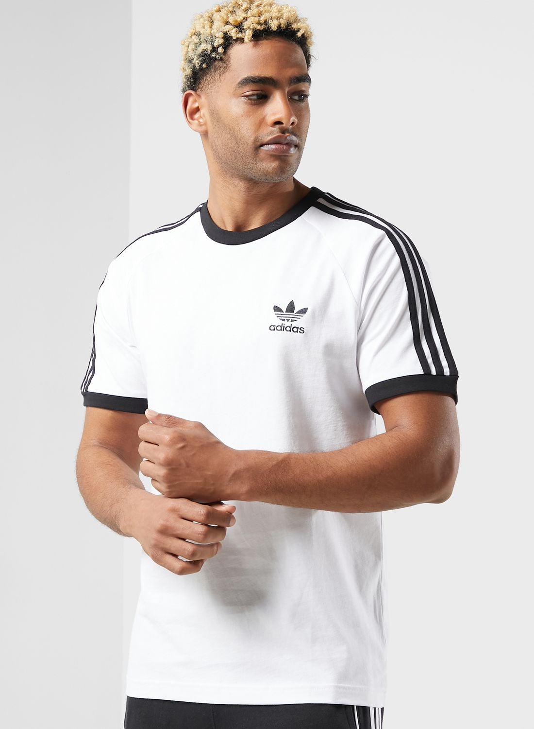 adidas Originals Adicolor Classic 3 Stripe T-Shirt for Men
