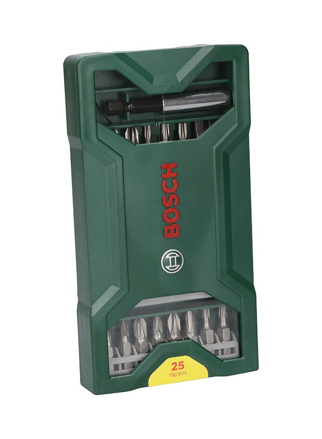 Bosch Mini-X-Line Screwdriver Bit Set 25 Pieces, 24 Screwdriver Bits For Standard Screw Head Types In All Standard Sizes And Two Lengths – 25 And 50 Mm | Model: 2607019676 - Image 4