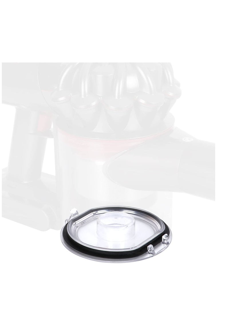 Excefore Dust Bin Lid, Compatible with Dyson Vacuum Cleaner V7 V8 Models Dust Bin Door, Dust Bucket Cover, Dust Box, Trash Bin Base Lid Replacement Parts - Image 1
