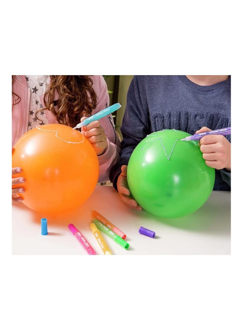 UHU 12-Piece Glitter Glue For Craft - Image 4