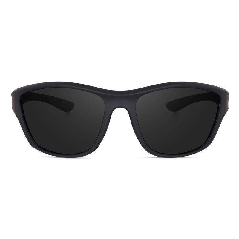 Dervin UV Protected Polarized Sports Sunglasses for Men Driving Cycling Fishing Cricket Sunglasses - Image 2