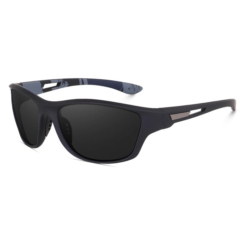 Dervin UV Protected Polarized Sports Sunglasses for Men Driving Cycling Fishing Cricket Sunglasses - Image 3