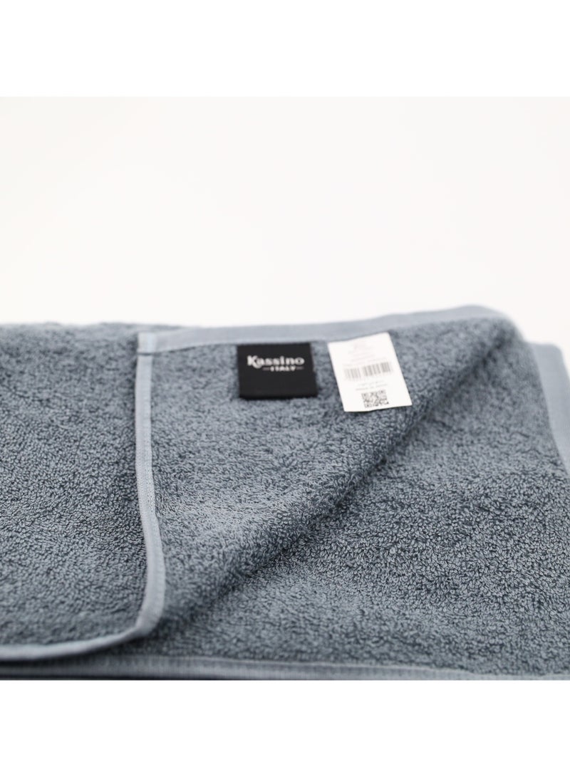 كاسينو Kassino Jumbo Bath Sheet (2 Pack, 90x180 cm) - 540 GSM Large Bath Towel,100% Combed Cotton, Soft & Quick-Dry Oversized Towels, Highly Absorbent, Double Stitched Hotel Quality Towels | Monument - Image 4