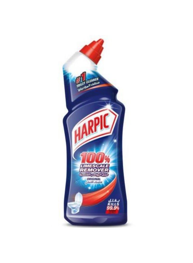 Harpic Toilet Cleaner Liquid Limescale Remover Original, 1 Ltr