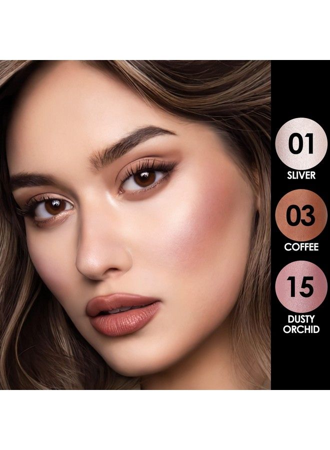 FOCALLURE 3 Pcs Cream Contour Sticksshades With Highlighter & Bronzer & Blushnongreasy And Waterresistant Face Contouring Peneasy To Sculpt The Face And Create A Lightweight Finishing Makeupuniversal - Image 3