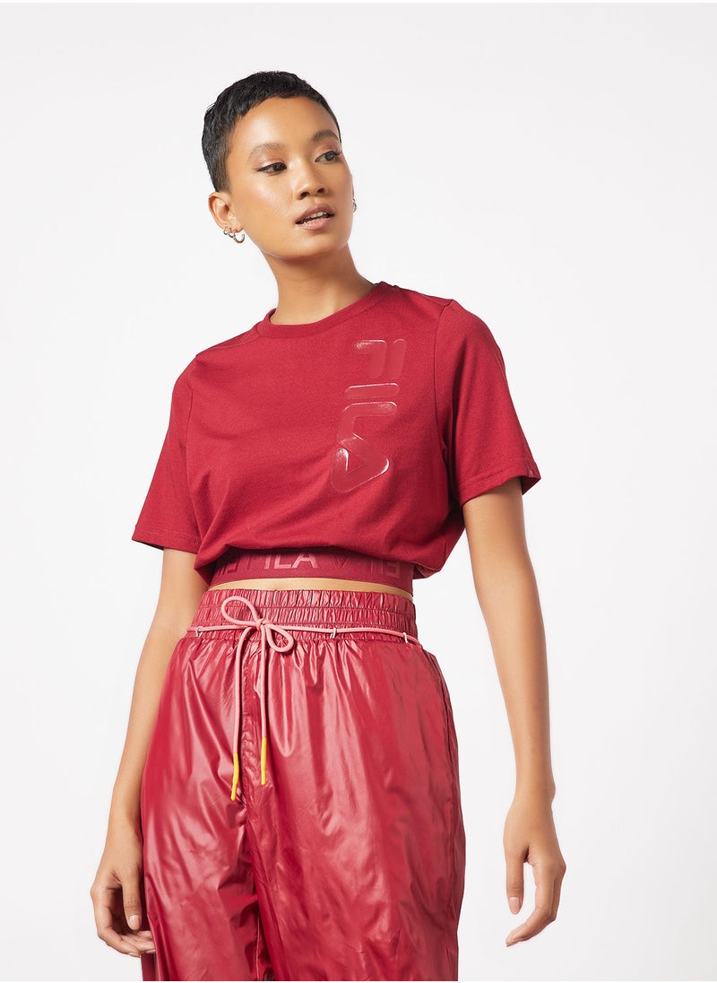 FILA - Logo Crop Top - Image 1
