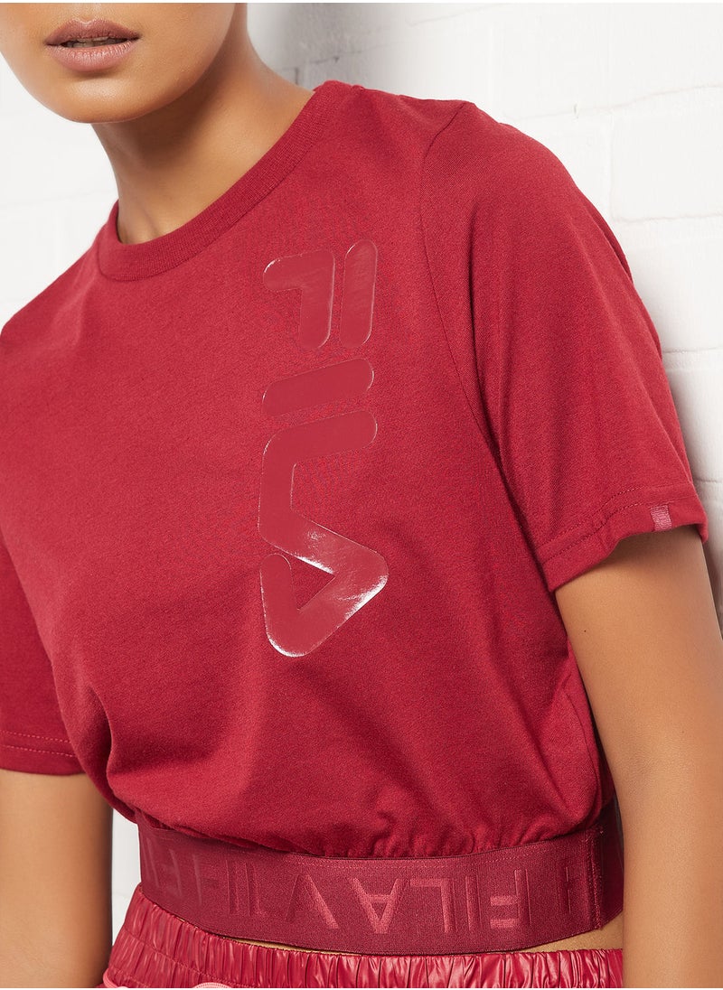 FILA - Logo Crop Top - Image 1