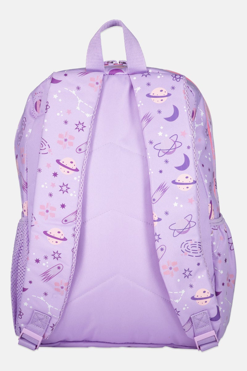 Joe Boxer Kids Girl Graphic Print Backpack, Multicolor - Image 2