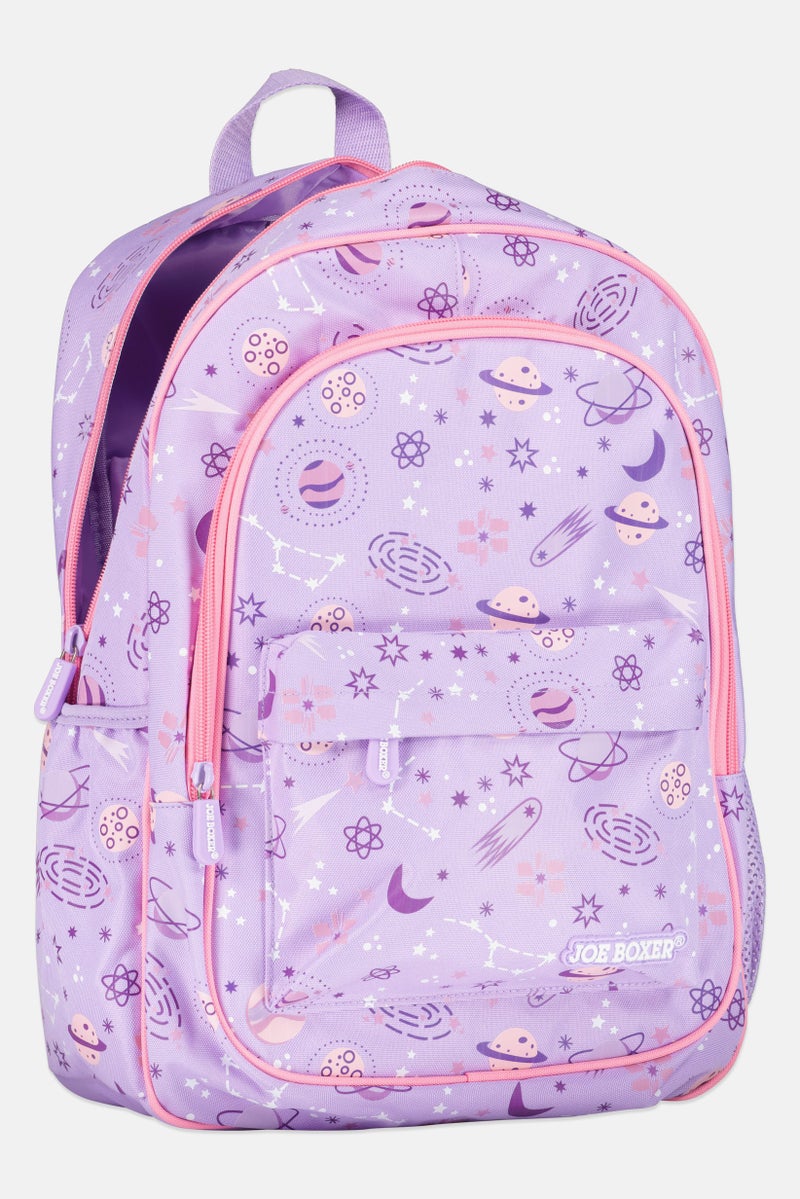 Joe Boxer Kids Girl Graphic Print Backpack, Multicolor - Image 3