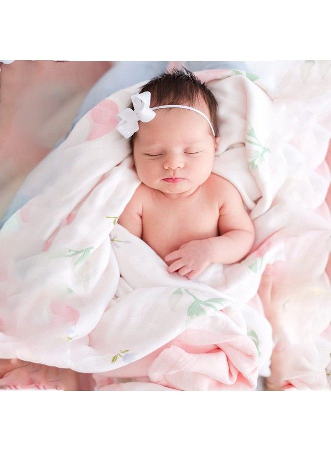 CellElection 40 Colors Baby Girls Headbands 3Inch Grosgrain Ribbon Small Hair Bows Nylon Headbands Soft Stretch Nylon Hairbands Elastics For Newborns Infants Toddlers Kids Children… - Image 3