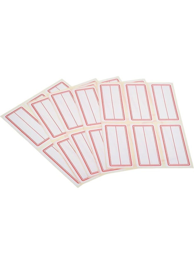 Yassin Spacious Bold Adhesive Label Sticker, 26.5x57 mm With Premium Material Suitable For Home, School And Office - Image 1