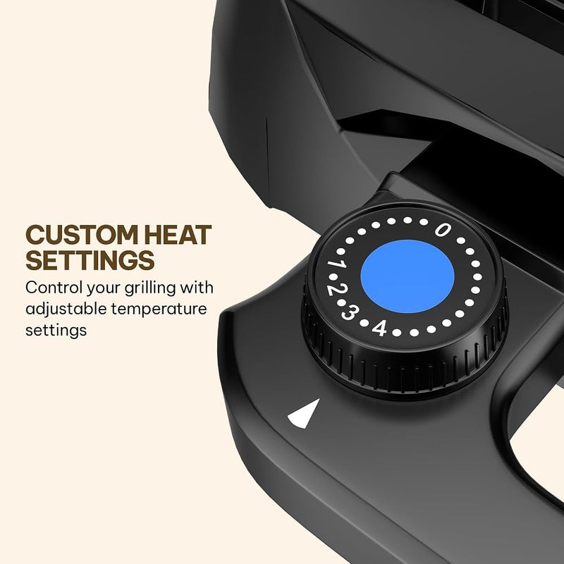 Blaupunkt KGT422 Indoor Grill 2200W Ceramic Coating Drip Tray Glass Lid KGT422 - Image 5