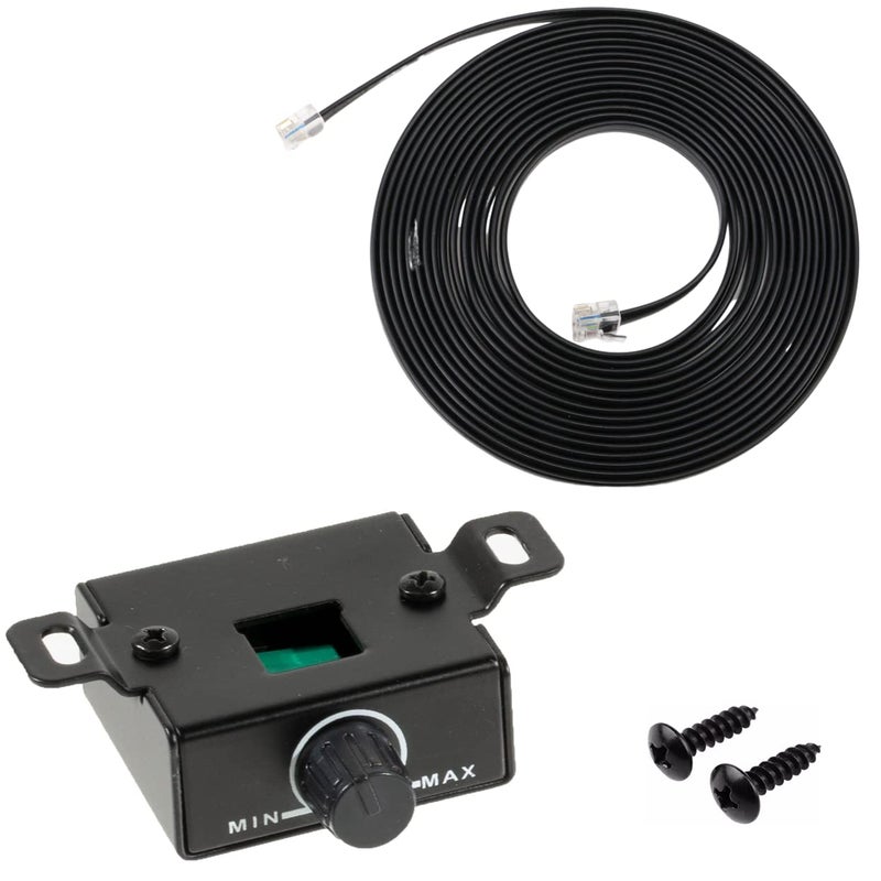 Xtenzi Amplifier Remote Bass Level Control Volume Knob XTBR25 Compatible with Alpine RUX-Knob2 Amp. - Image 1