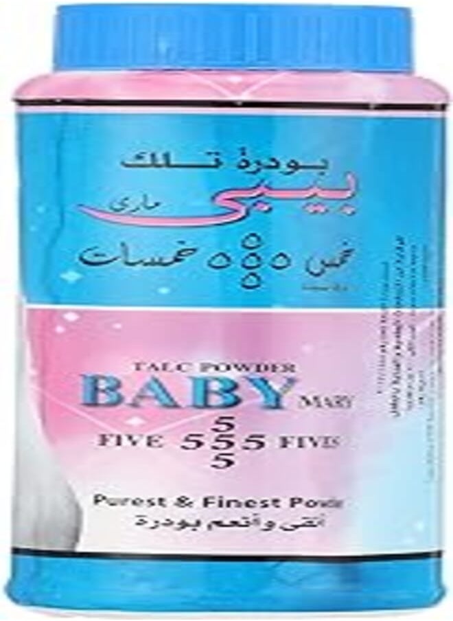 Five Fives بودرة التلك بيبي ماري خالية من العطور من فايف فايفز - 200 جم 