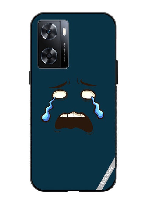Protective Case Cover For OnePlus Nord N20 SE Crying Face Design Multicolour